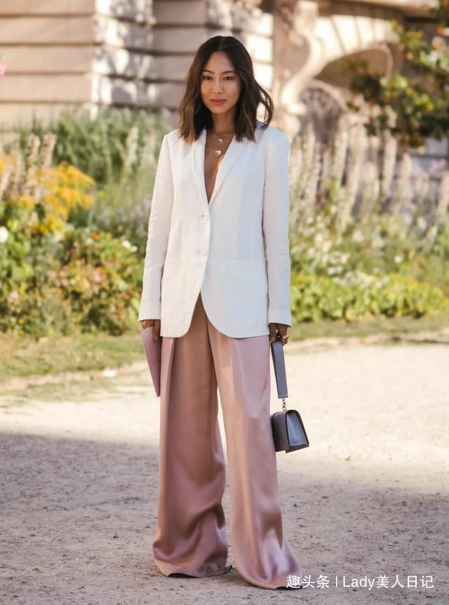 风格 梨形腿粗的中年女人不要慌,最正确“阔腿裤穿搭”送你,照穿显瘦