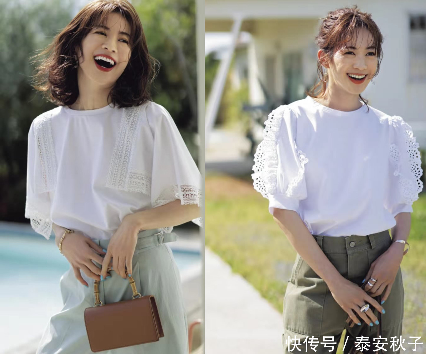 女人|40岁女人拒绝“大妈感”穿搭!学她们的夏日减龄术:很美、很高级