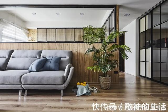文化石|看了他家102㎡,我承认输了三房一厅两卫,回家就像度假
