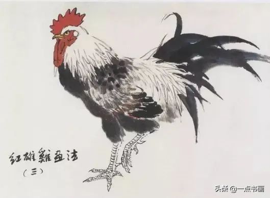 浓墨画@图文教程——写意画鸡技法