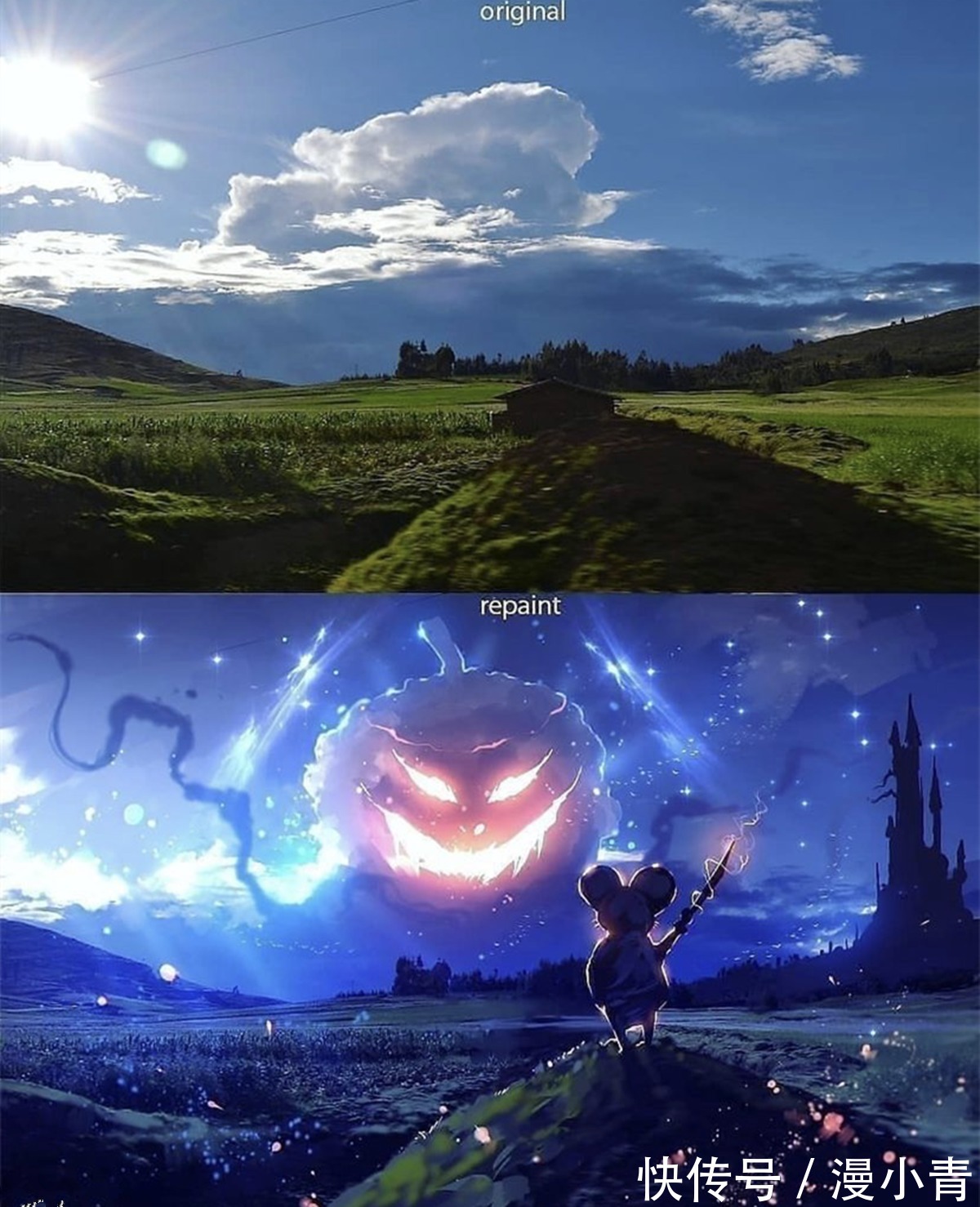 艺术|梦幻般的二次元场景,原来是在三次元真实基础上的艺术加工