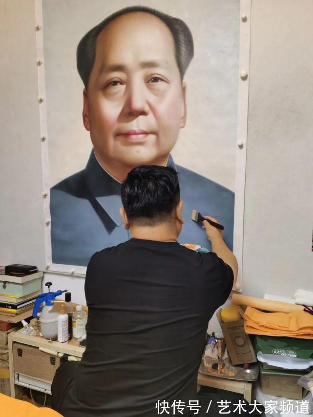 中国革命$画作精微细腻 心崇正大气象——记著名画家郭金栋