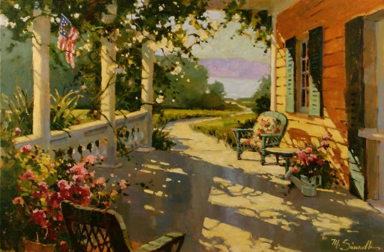 两只狗!她是绘画古典写实主义的热爱者,15年教学艺术知识