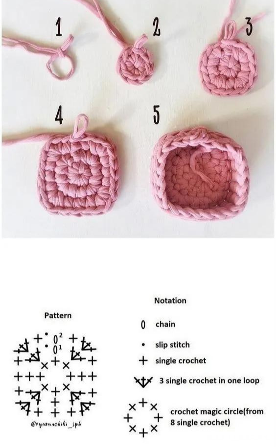布条这样钩织,快速变收纳筐,放家里不好用吗DIY编织附教程