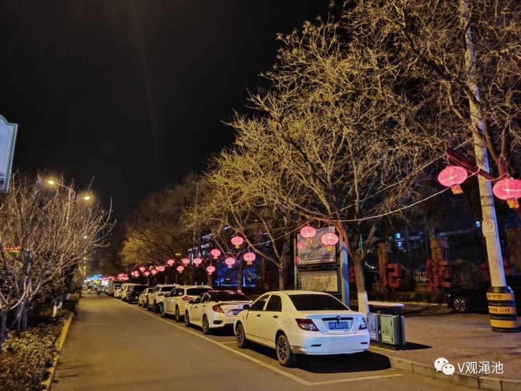 城门|渑池的斑斓夜色