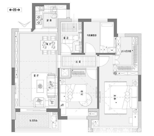 优雅|152平新中式含轻奢设计,这样的家才是优雅大气