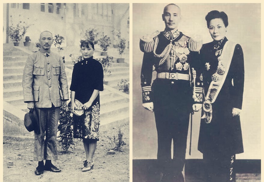 无法重拍瞬间:1米58的宋美龄,喝交杯酒的宋庆龄,图5人面桃花的林徽因