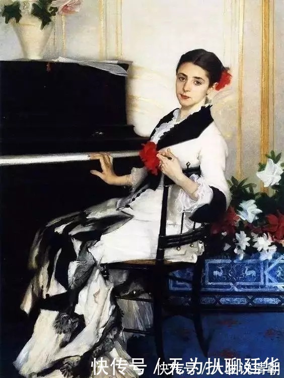 john$中外油画大师们笔下的女神,气质迷人