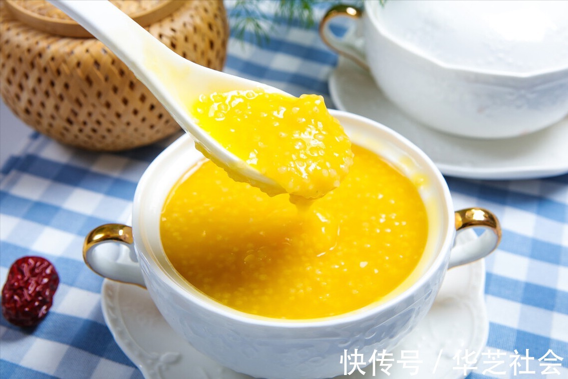 食用油|熬小米粥,只会用水煮就错了,多做2个步骤,米粥香浓,米油多