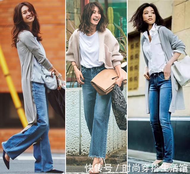 穿搭|有品位的女人,秋天不会拒绝“牛仔裤”,这5套搭配方案建议收藏