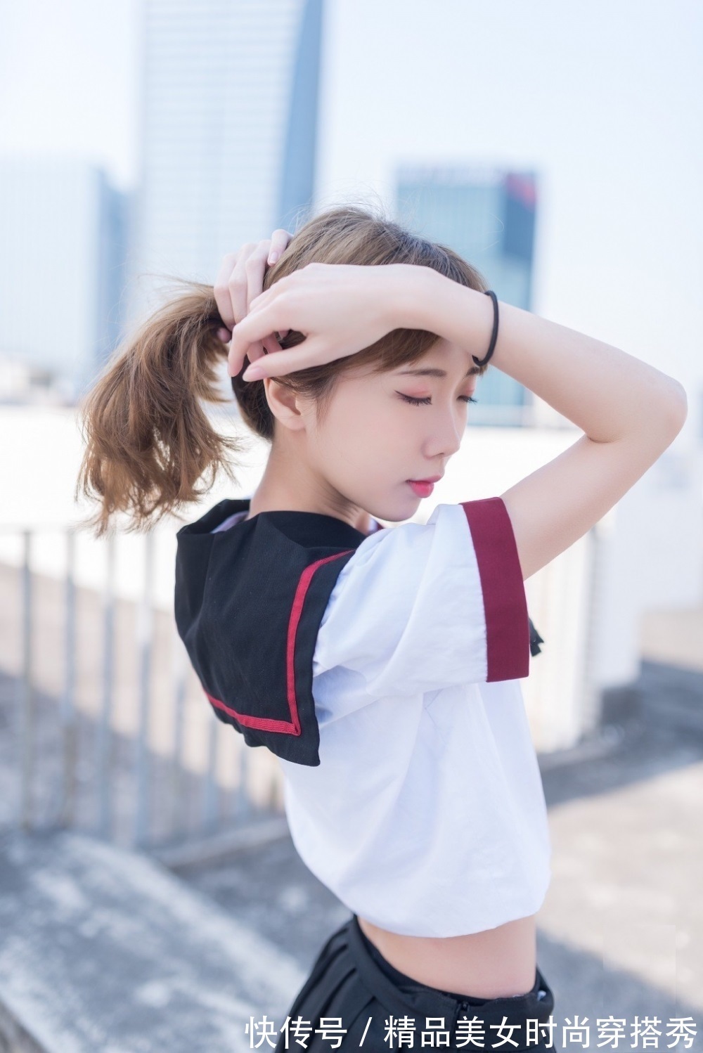 制服|减龄又时尚的学院风JK制服穿搭来啦，一起来看看吧