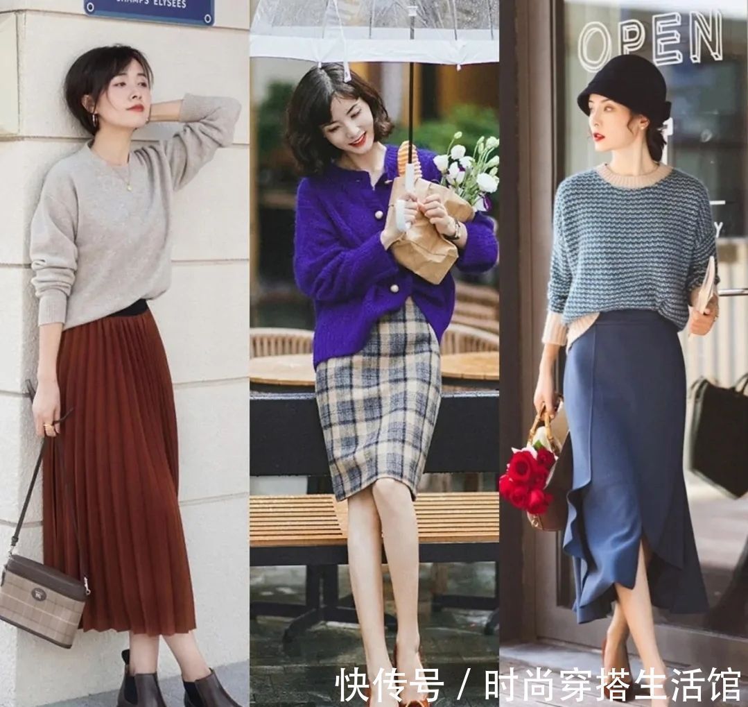 穿搭|早晚温差过大?试试这轻熟风穿搭,简约大方又高级,适合40岁女人
