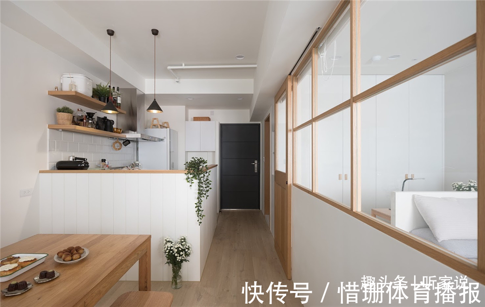 夫妻|90后夫妻的1室1厅婚房:41㎡住下2个人3只猫,入住半年生活太惬意