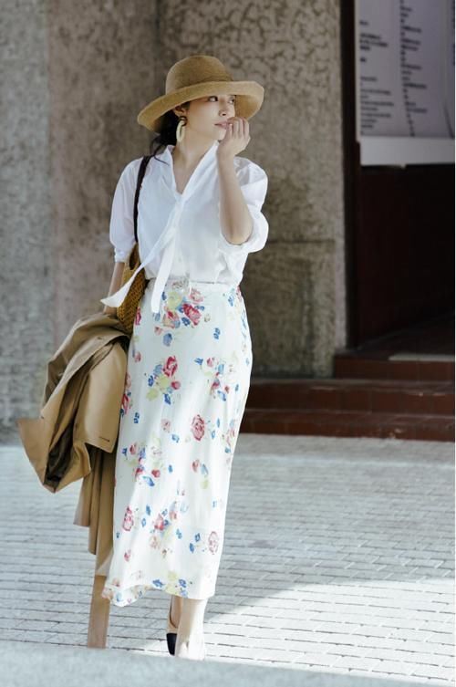 时尚博主三木母女示范优衣库穿搭，基础款搭配好清新，温柔且优雅