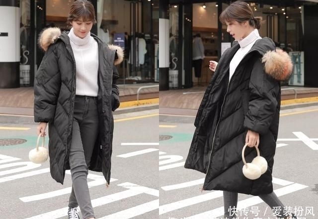 今年冬天很流行穿羽绒服,搭配各种毛衣,时髦的人早就穿上了!