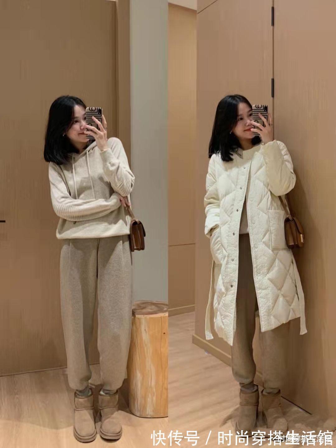 裤子 “羽绒服+阔腿裤”太显胖了,今年试试这4种裤子,保暖时髦又减龄