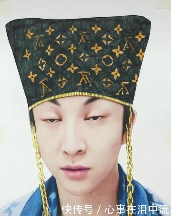 薛之谦@美术生随便一画，尤其看到薛之谦出现的时候，让人笑到肚子疼！