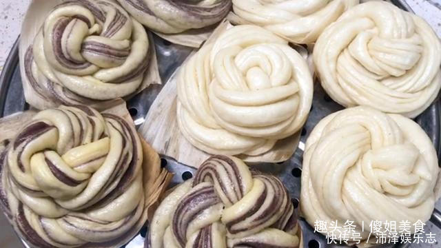 面粉|蒸花卷,不要直接就上锅蒸,3个小诀窍,花卷松软多层、不塌陷