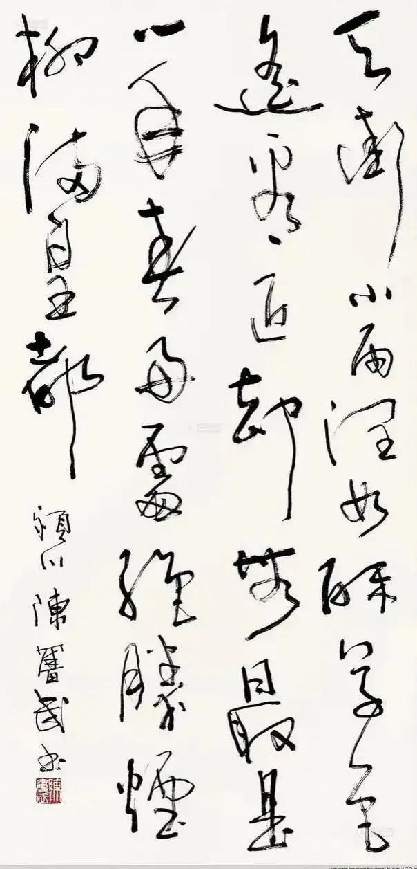 陈老|他是福建省书协主席,用笔苍劲有力,洒脱豪放,瘦硬有神!