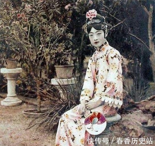 罕见|末代皇后婉容16岁时有多美?看看这组罕见的彩色旧照,你就知道了