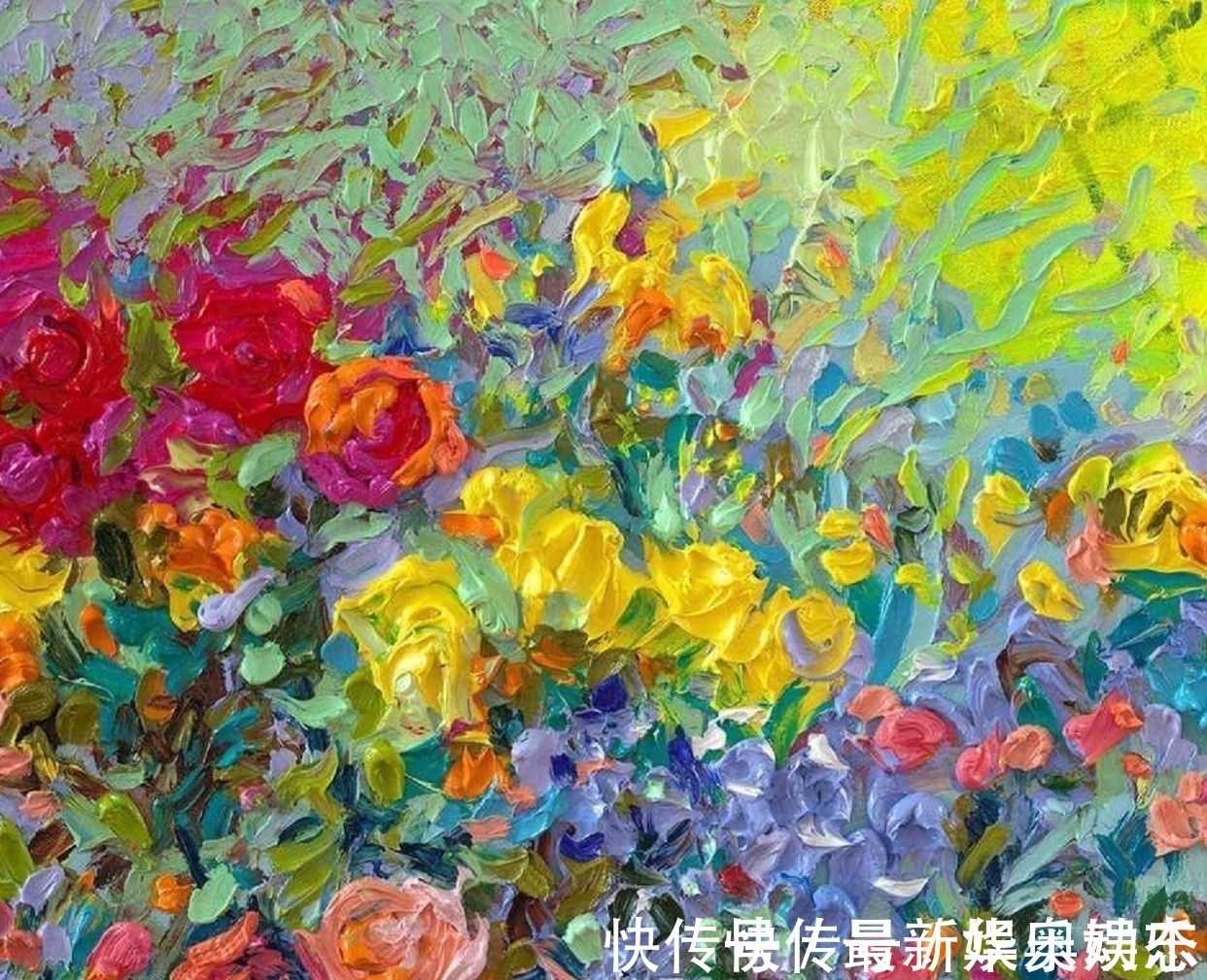 斯科特!扔掉画笔,用手指玩转色彩——美女画家艾里斯神奇的指上绘画