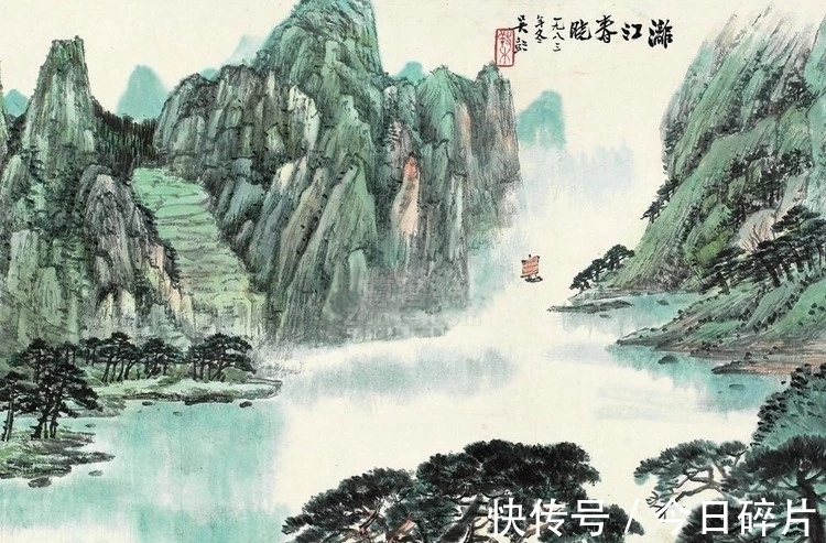 古不泥古#老画家的画|吴养木山水画