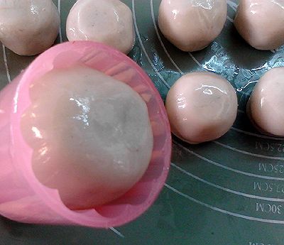 糯米粉|栗蓉冰皮月饼