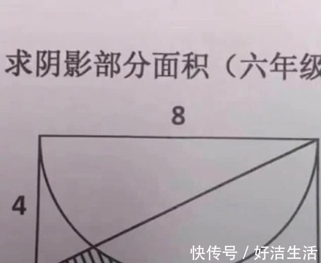 6年级求阴影部分的面积