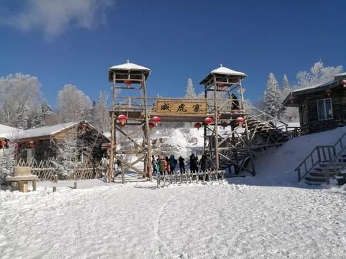 冰雪|冰雪山村有“土匪”