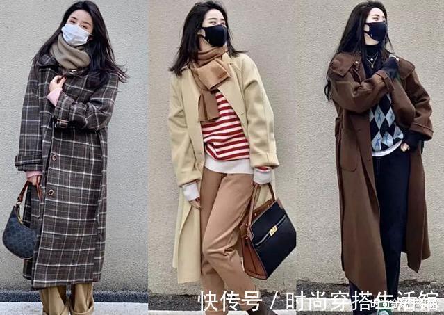 亮色系|天寒地冻,不露脖子也不露腿照样时髦又好看,今年冬天就这么穿