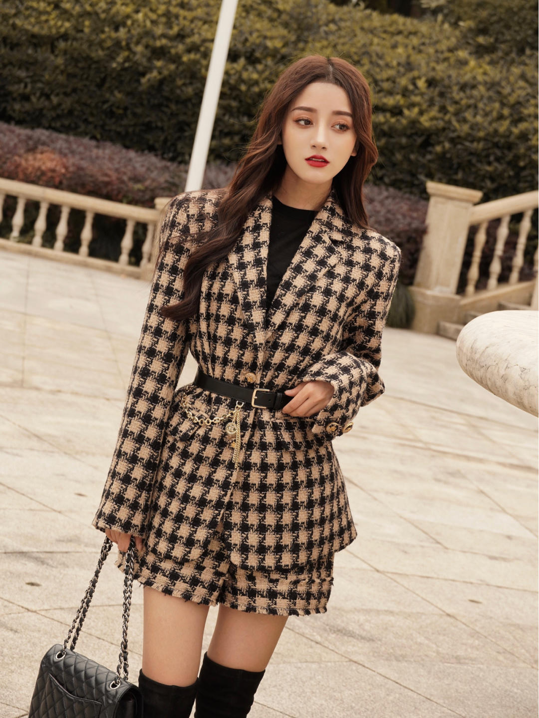 冬季 冬季穿搭没思路?快来试试这些“毛呢套装”,简约优雅还有气场