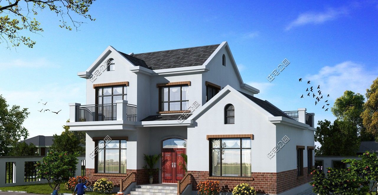 装配式建筑|农村盖房选这6套户型就够了,中式欧式全都有,建好就是人生赢家