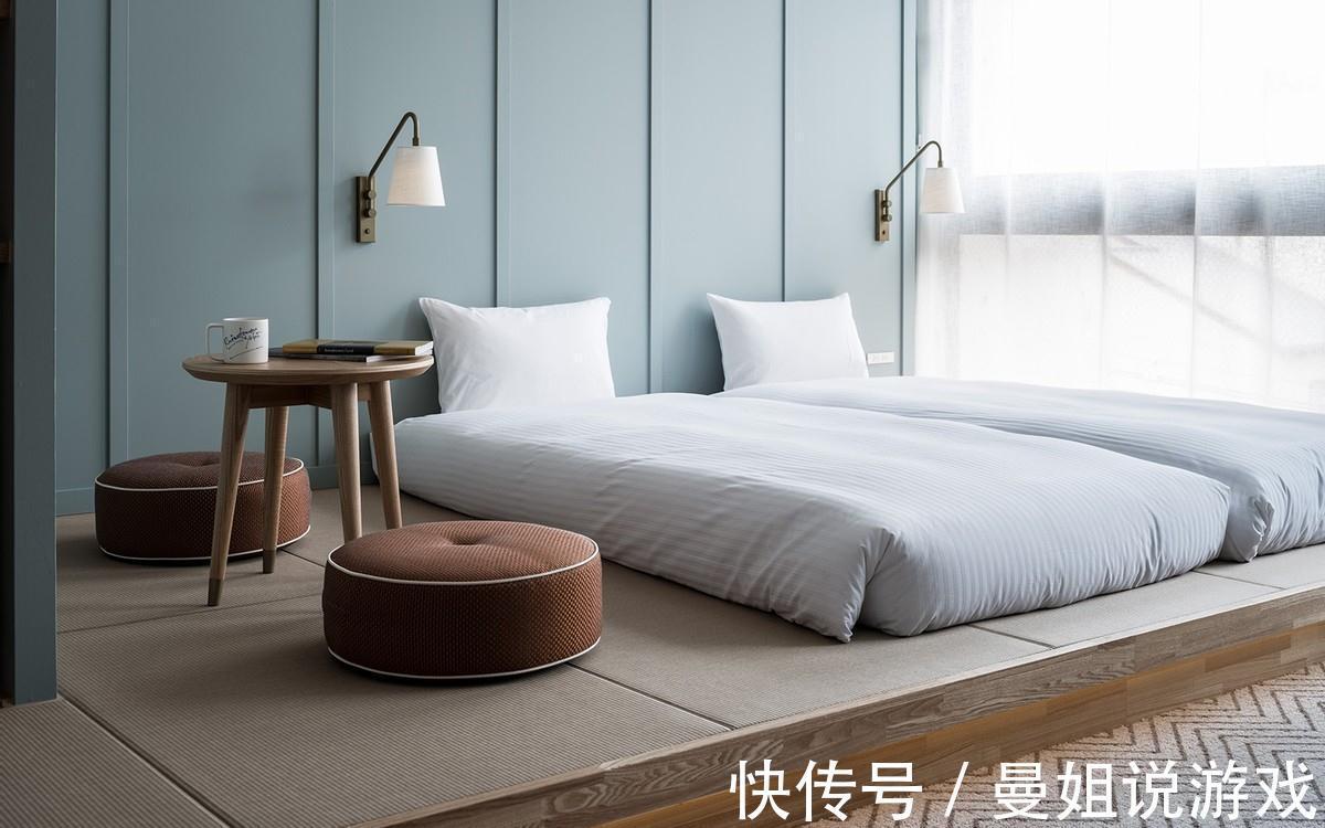 书桌|床不居中放，是迄今为止我最聪明的决定，一侧留空，专门用来休闲