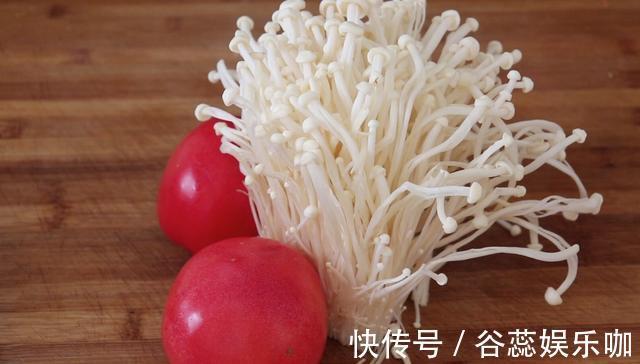 食用油|别总大鱼大肉,大厨教你金针菇西红柿新鲜吃法,全家都爱吃