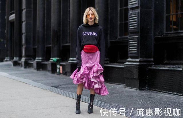 高级感 基础款的卫衣,如何穿出高级感今年秋天卫衣这样穿,时髦感俱佳