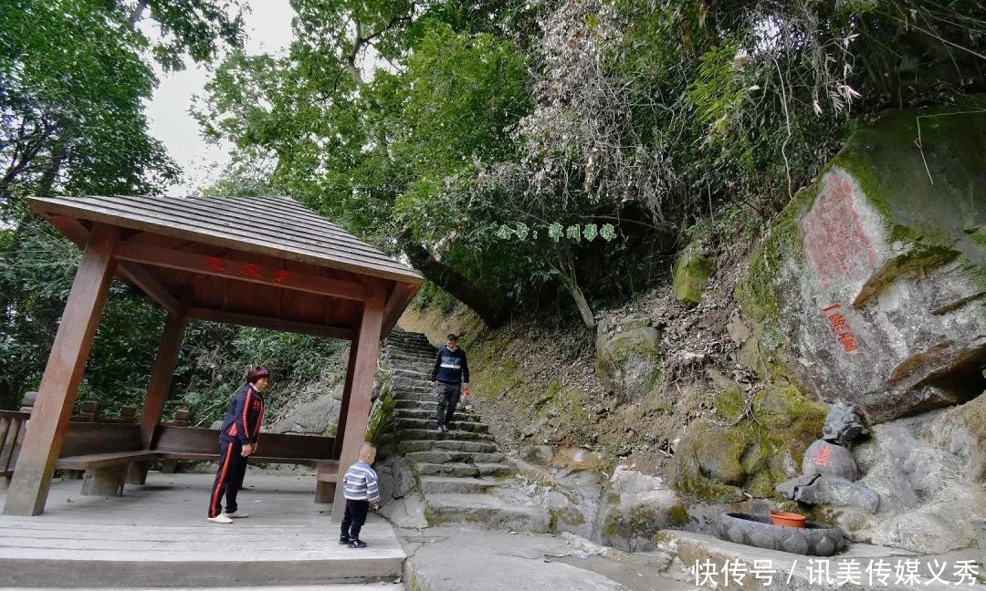 大V推荐丨金山人“拍了拍你”,一起去爬古道仙踪的鹅仙洞呀!