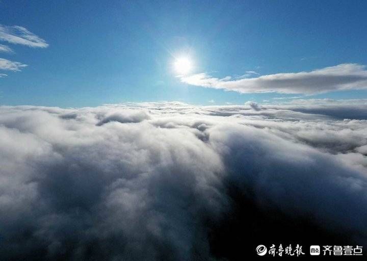 潭溪山|秋雨送奇幻，淄博潭溪山现罕见云海奇观