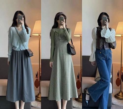 连衣裙|如何把日常搭配穿出时尚感呢？分享24套秋季LOOK，简单又温婉
