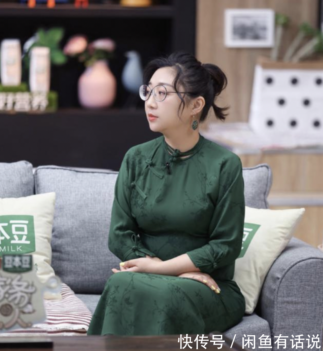 傅首尔|胖女人不适合穿旗袍?看杨天真就知道,150斤照样穿得优雅贵气