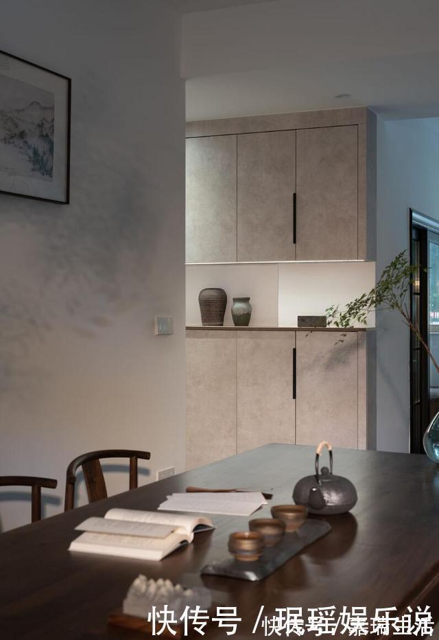 院子|看了她家，才知道中式元素有多美，一进门就很安静，还有个院子