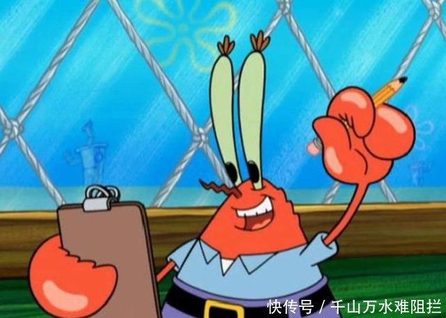 章鱼|《海绵宝宝》的真实样子大公开,蟹老板被打回原形,章鱼哥变了样