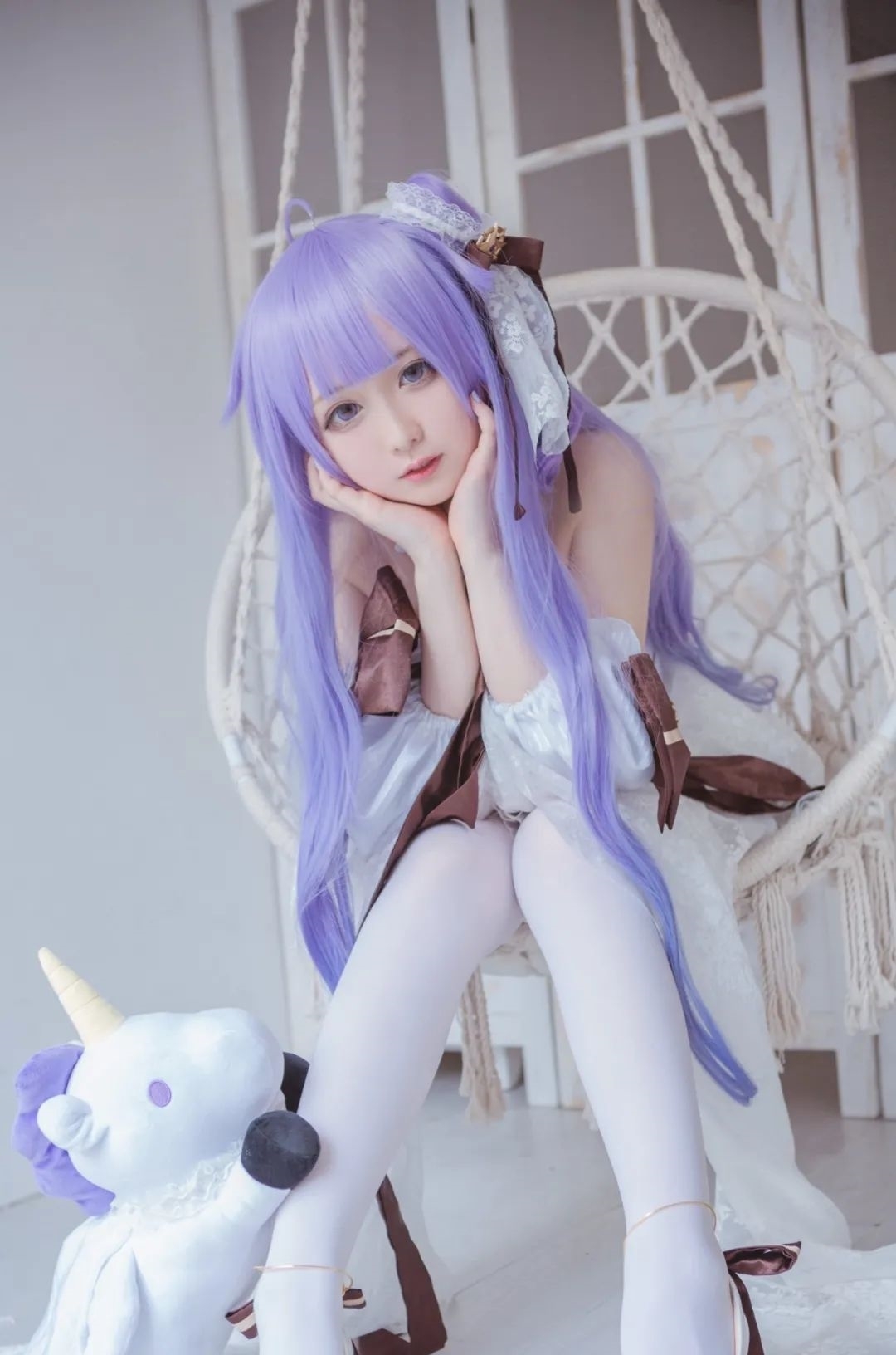 cos:碧蓝航线独角兽cos正片@Sayako_今年4岁