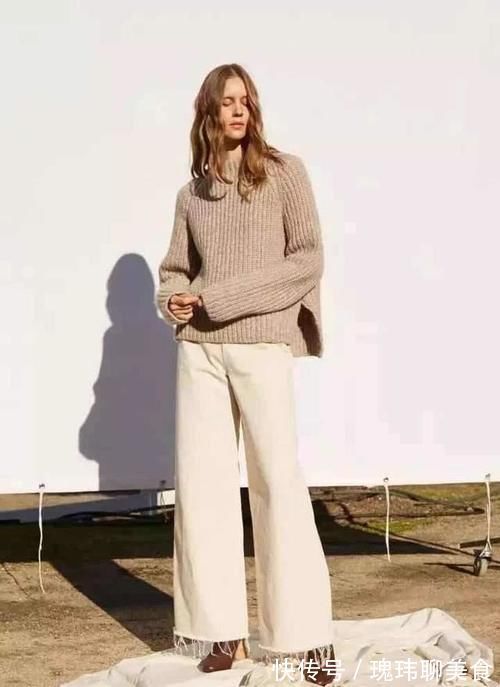 西装裤|深秋是时候穿毛衣了,送你3个搭配技巧,优雅温柔又时髦