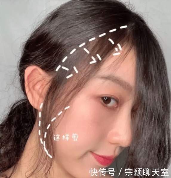 头帘|最近火了“懒人”刘海,自己就能搞定,网友:不错,紧跟时代步伐