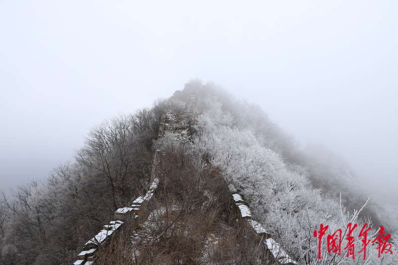 银装|雪后长城