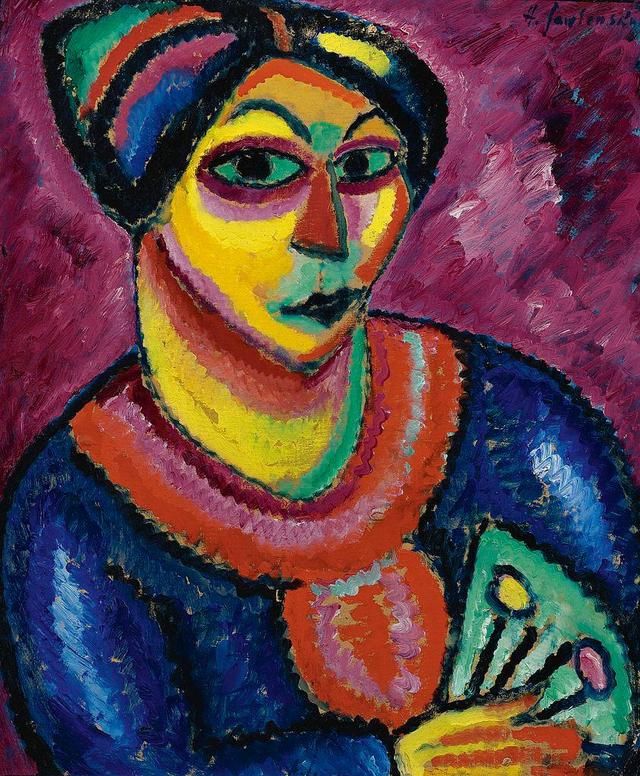  雅夫|表现主义画家雅夫伦斯基简介以及作品