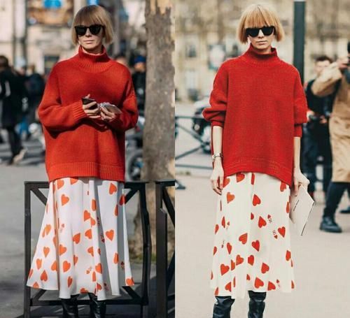 没有一件红色衣服怎么过节？学点搭配技巧，避免穿得又土又丑