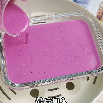 蝶豆花|马蹄糕
