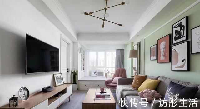 两居|58㎡小户型,一居改两居空间越变越大,客厅装成小书房孩子超喜欢