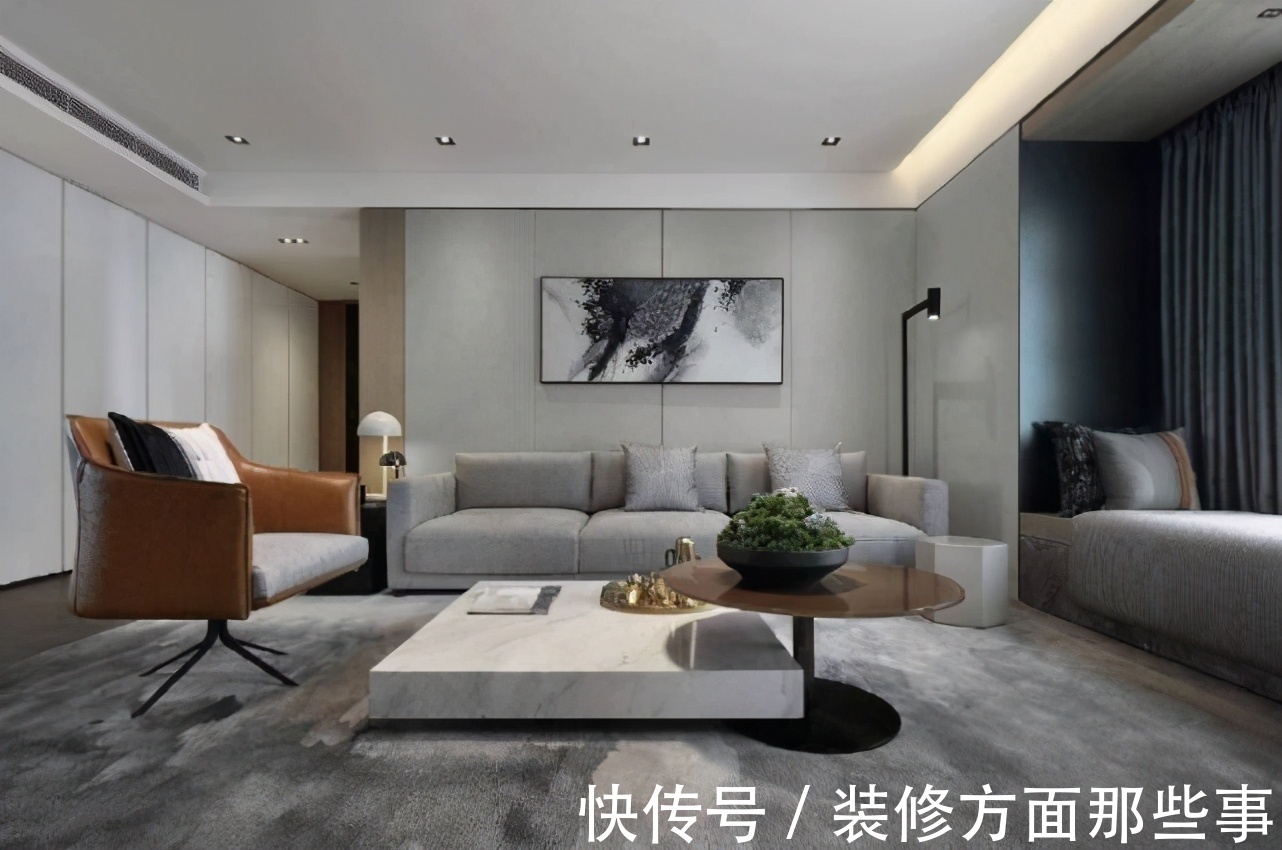 灵动|111平现代风三居室,空间灵动自然,添一份生机别致清雅
